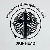 NEW - CONSERVATIVE MILITARY IMAGE "SKINHEAD" TEE