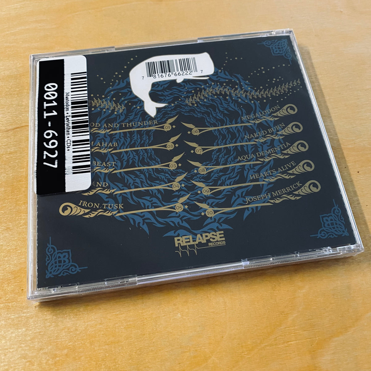 Mastodon - Leviathan CD - Relapse Records – METEOR GEM