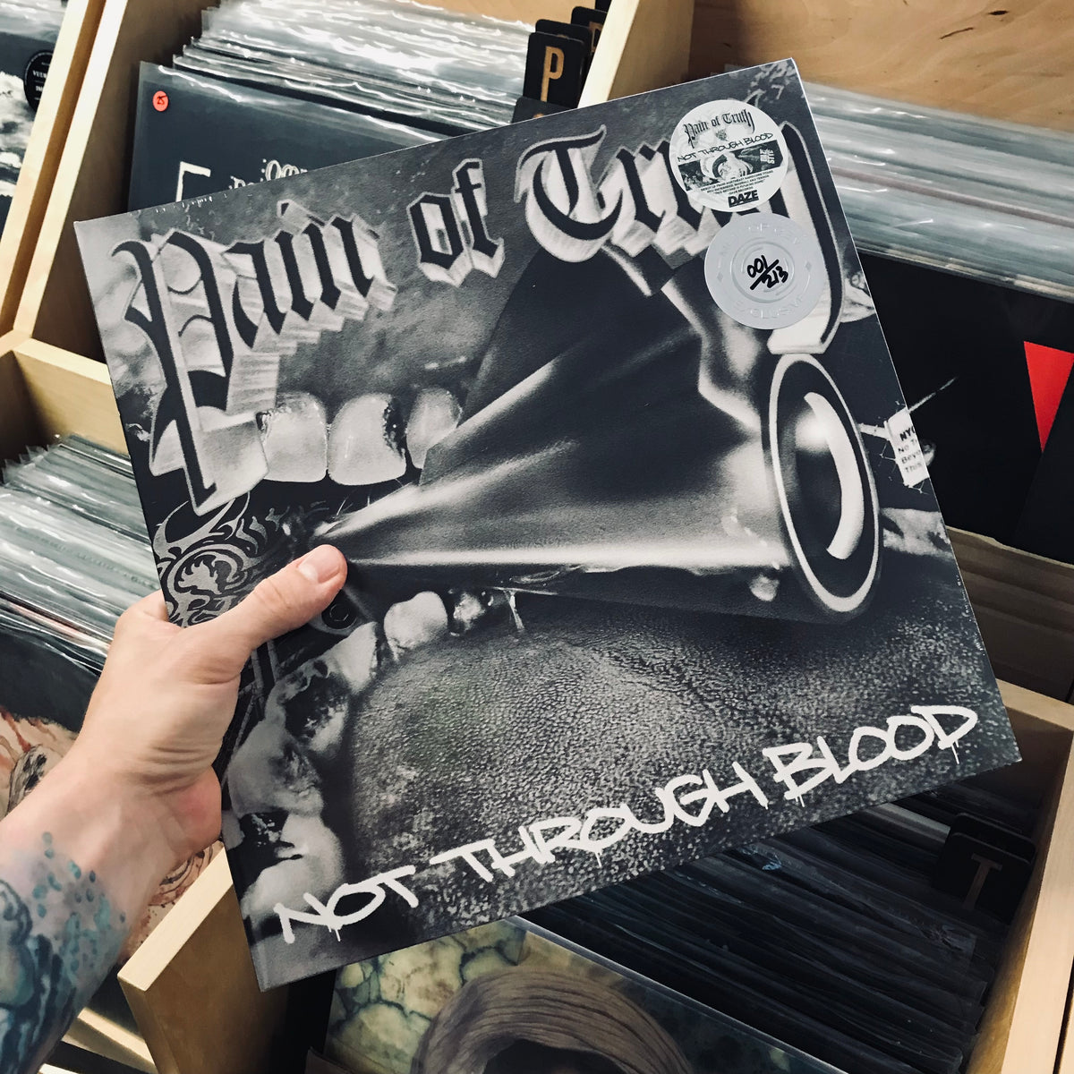 Pain Of Truth - Not Through Blood vinyl LP (METEOR GEM EXCLUSIVE