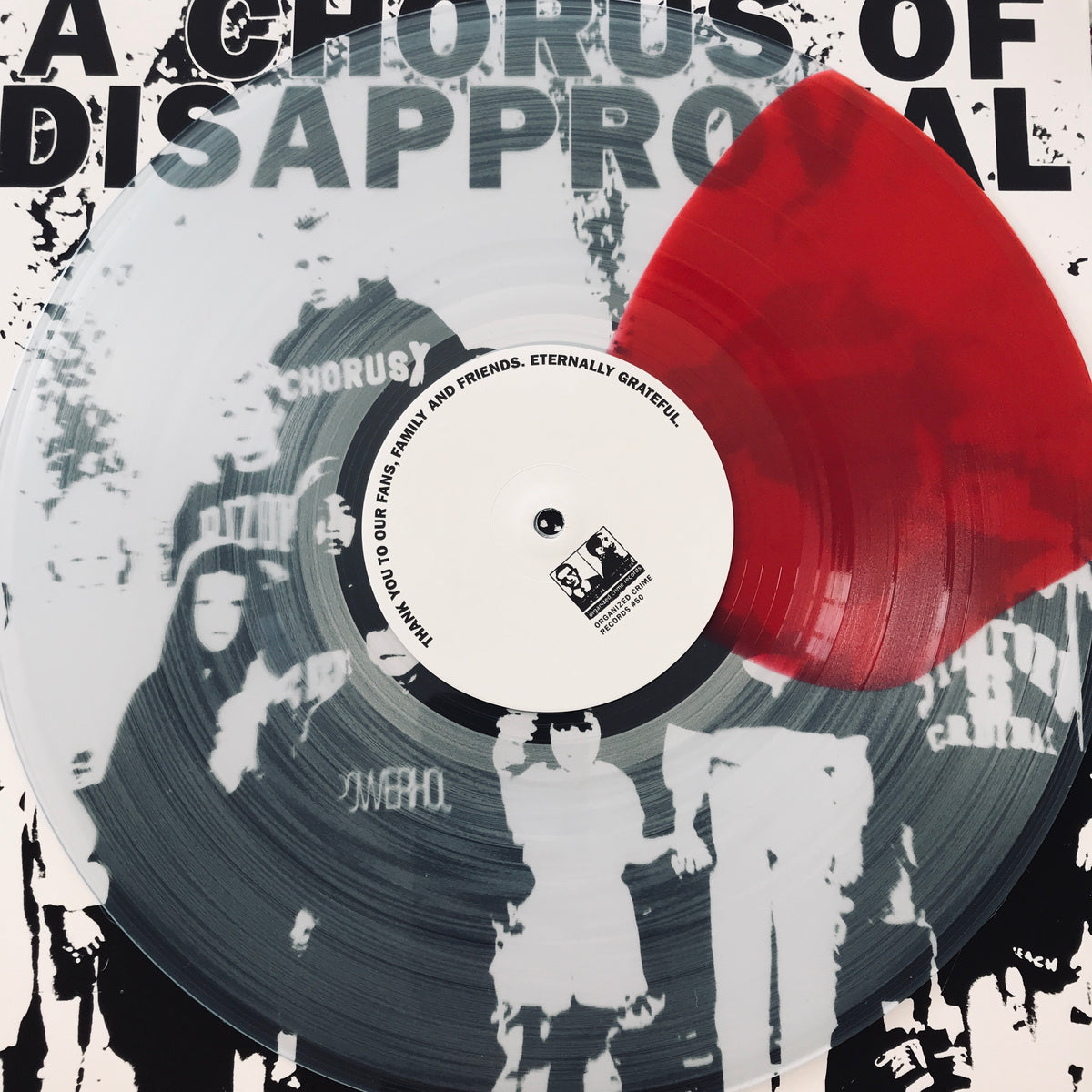 A Chorus Of Disapproval Truth Gives Wings to Strength Silver 2020 press vinyl LP Organized