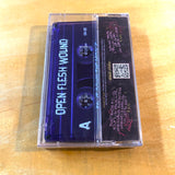 Open Flesh Wound / Gangrenous Flesh Consumption - Split Down The Middle Cassette