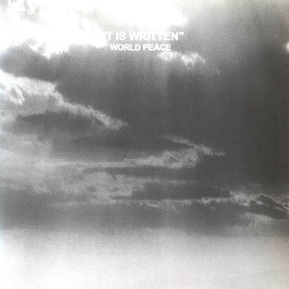 USED - World Peace - It Is Written LP