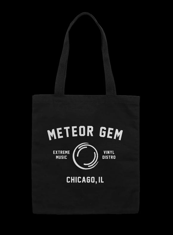 METEOR GEM DISTRO TOTE BAG (BLACK)