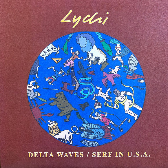 USED - Lychi - Delta Waves / Serf In USA 7