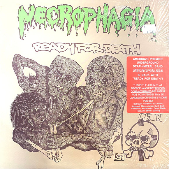 USED - Necrophagia - Ready For Death LP