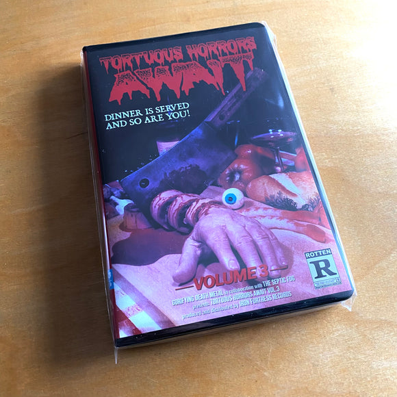 Tortuous Horrors Await - Vol. 3 Cassette