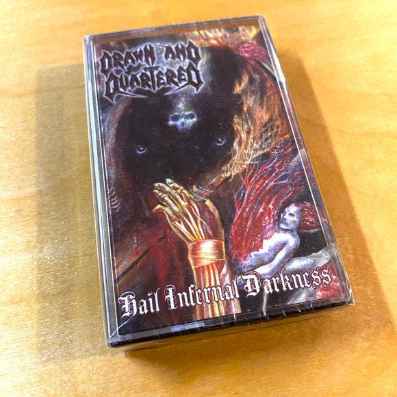 USED - Drawn And Quartered – Hail Infernal Darkness Cassette