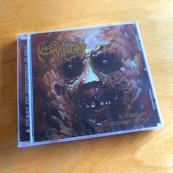 Necrambulant - A Feast Of Festering Flesh CD