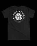 METEOR GEM VEINS TEE (BLACK)