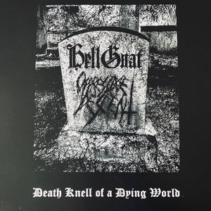 Oppressive Descent / HellGoat – Death Knell Of A Dying World LP