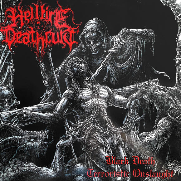 USED - Hellfire Deathcult – Black Death Terroristic Onslaught LP