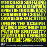 Dying Remains - Merciless Suffering LP