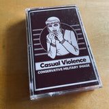 Conservative Military Image - Casual Violence Cassette