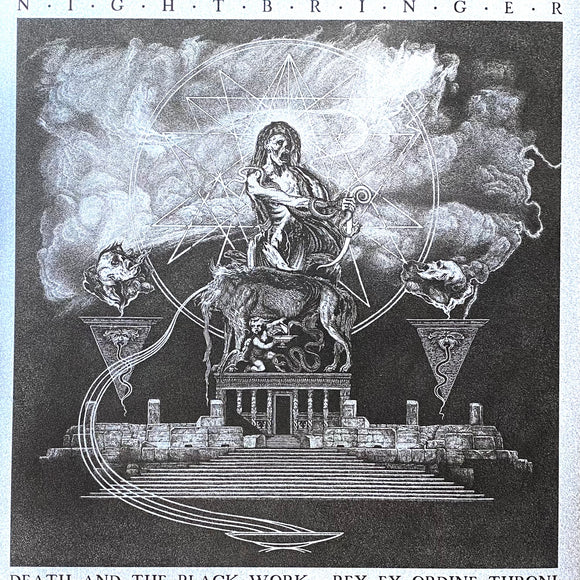 USED - Nightbringer ‎– Death And The Black Work + Rex Ex Ordine Throni 3xLP