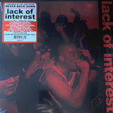 Lack Of Interest - Never Back Down LP