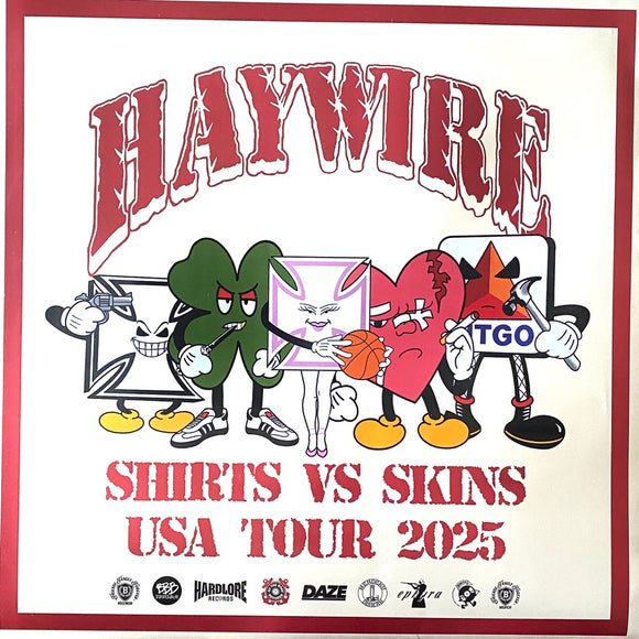 Haywire / No Guard - Shirts Vs Skins LP
