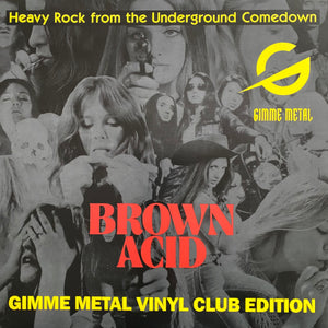 USED - Brown Acid (Heavy Rock From The Underground Comedown) LP