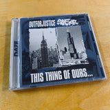 Out For Justice / Sector - This Thing Of Ours... CD