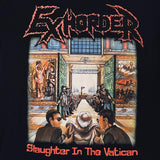 USED - M - EXHORDER "SLAUGHTER IN THE VATICAN 2021 TOUR" TEE