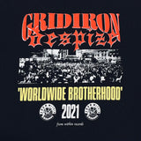 BLEMISH - 3XL - GRIDIRON / DESPIZE "WORLD BROTHERHOOD" TEE