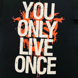 USED - S - SUICIDE SILENCE "YOU ONLY LIVE ONCE" TEE (NO SIZE TAG)