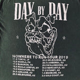 USED - M - DAY BY DAY - "2019 NO WHERE TO RUN TOUR" TEE