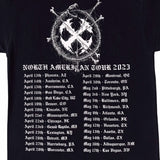 USED - S - CARNIFEX - "2023 NORTH AMERICAN TOUR" TEE