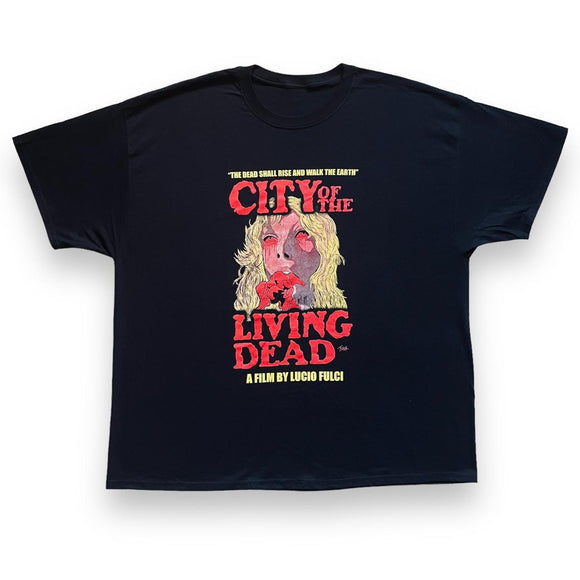 USED - 2XL - CITY OF THE LIVING DEAD TEE (NO SIZE TAG)