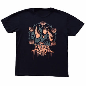 USED - L - CHELSEA GRIN - "2018 WARPED TOUR" TEE