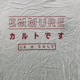 USED - M - EMMURE - "IS A CULT" LONGSLEEVE (WHITE)