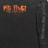 USED - 2XL - RIG TIME - "NO FAITH IN YOU" LONGSLEEVE