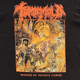 USED - M - TOMB MOLD - "MANOR OF INFINITE FORMS" TEE