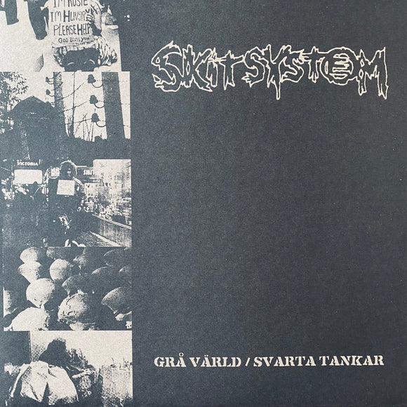 Skitsystem – Grå Värld / Svarta Tankar LP