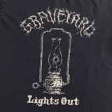 USED - M - GRAVEYARD - "LIGHTS OUT" TEE