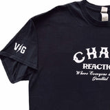 USED - 2XL - CHAIN REACTION - "WHERE EVERYONE IS ON THE GUEST LIST" TEE
