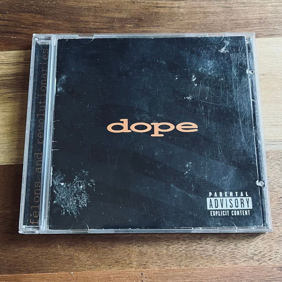 BLEMISH / USED - Dope – Felons And Revolutionaries CD