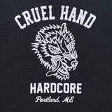 USED - 2XL - CRUEL HAND - "HARDCORE" RINGER TEE