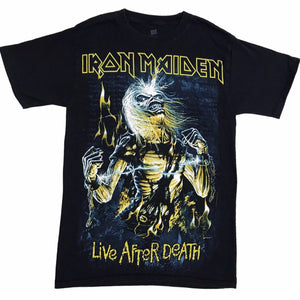 USED - S - IRON MAIDEN "LIVE AFTER DEATH" TEE