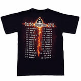 USED - S - OVERKILL - "2013 NORTH AMERICAN TOUR" TEE