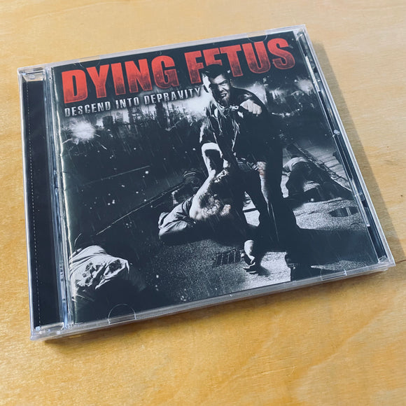 Dying Fetus - Descend Into Depravity CD