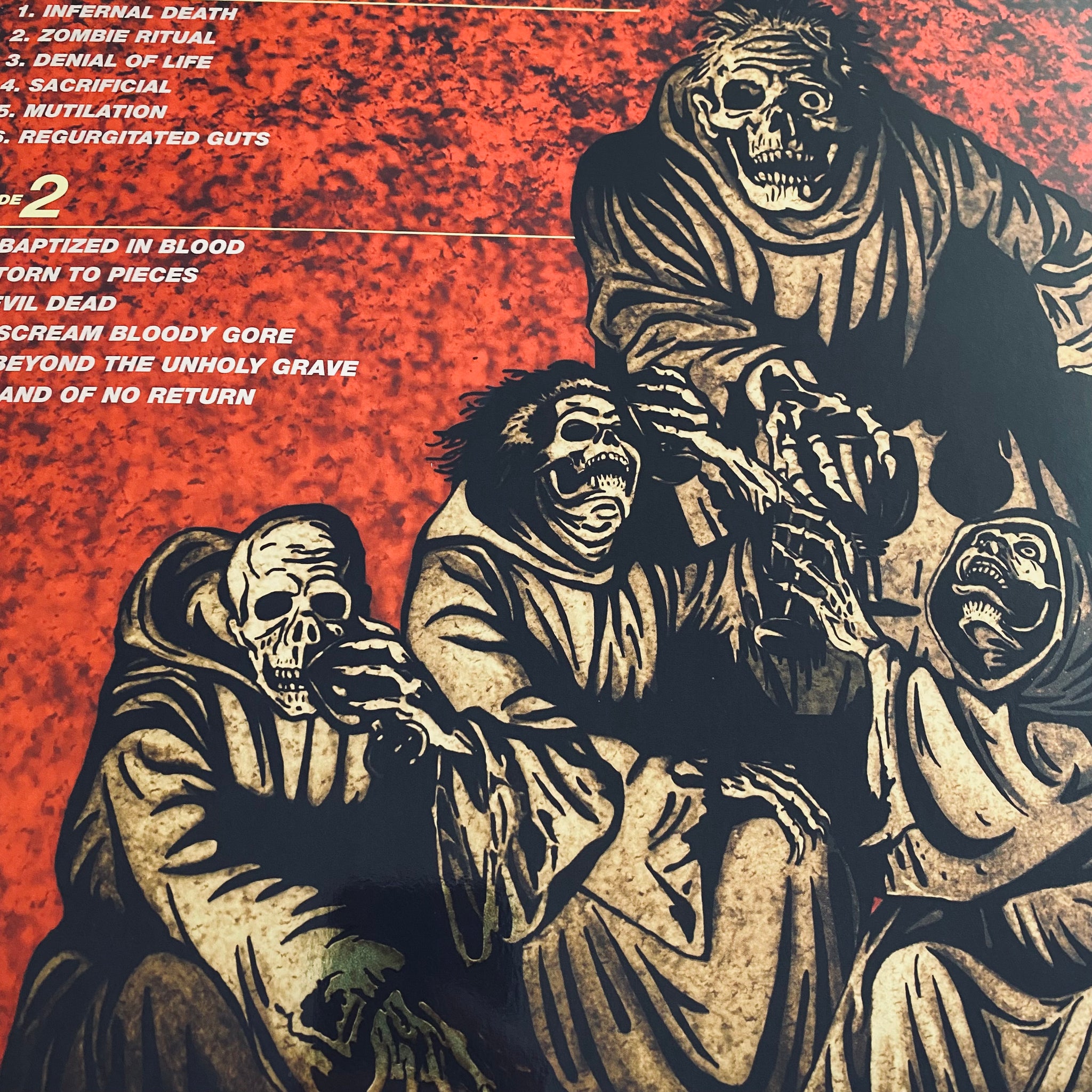 Death - Scream Bloody Gore vinyl LP - Relapse Records