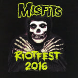 USED - M - MISFITS - "RIOT FEST 2016" TEE