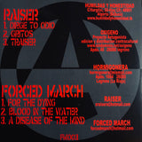 BLEMISH / USED - Raiser / Forced March - Split 7"