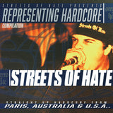 Streets Of Hate - Representing Hardcore Compilation CD