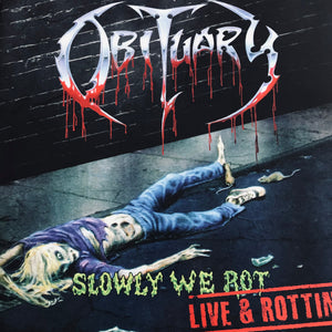 Obituary - Slowly We Rot - Live And Rotting LP