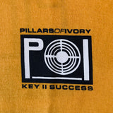 PILLARS OF IVORY "KEY II SUCCESS" TEE
