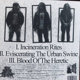 USED - Cystic - Incineration Rites 7"