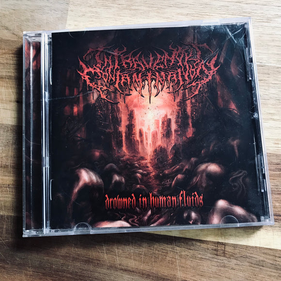 USED - Intravenous Contamination - Drowned In Human Fluids CD