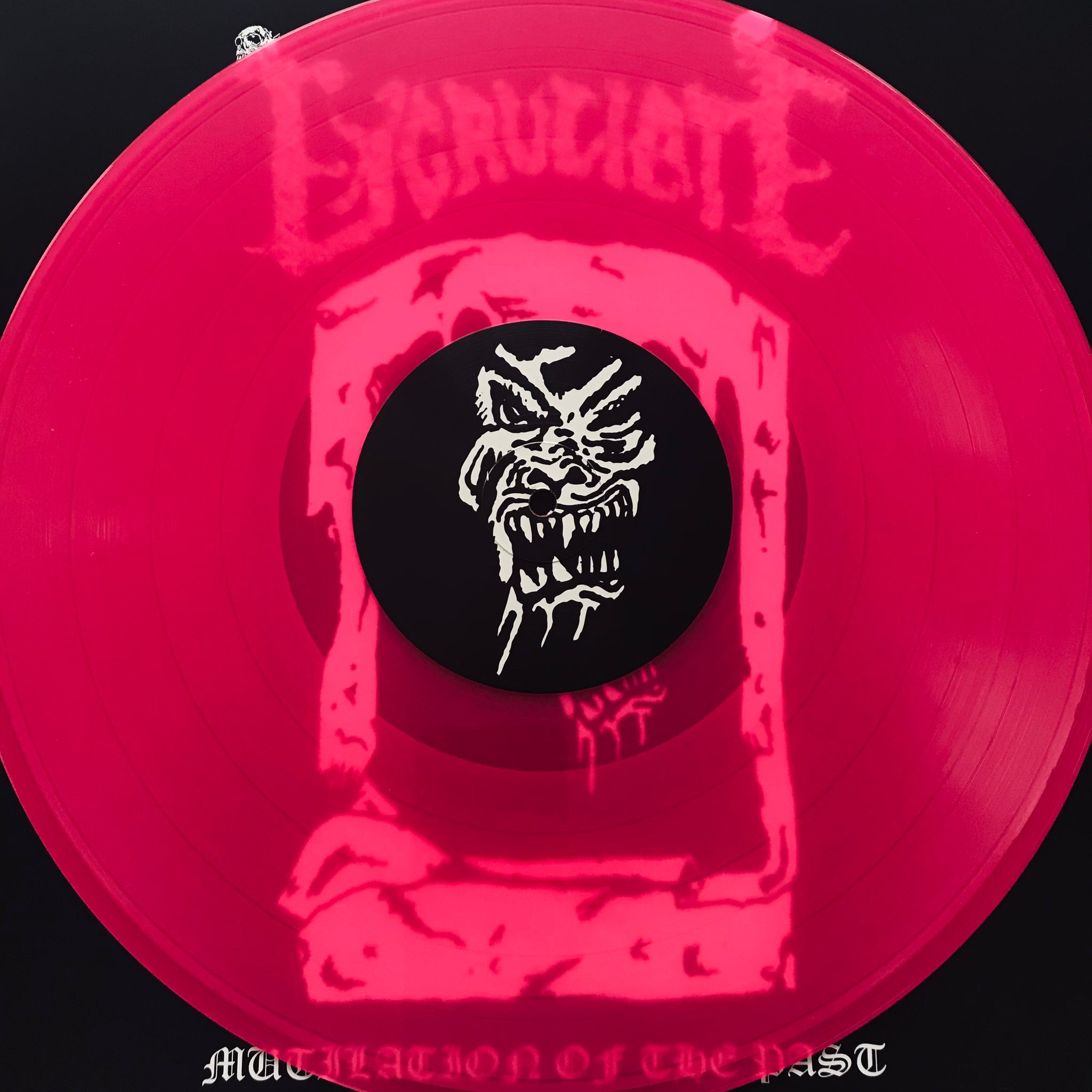 Excruciate - Mutilation Of The Past Magenta 2020 press vinyl