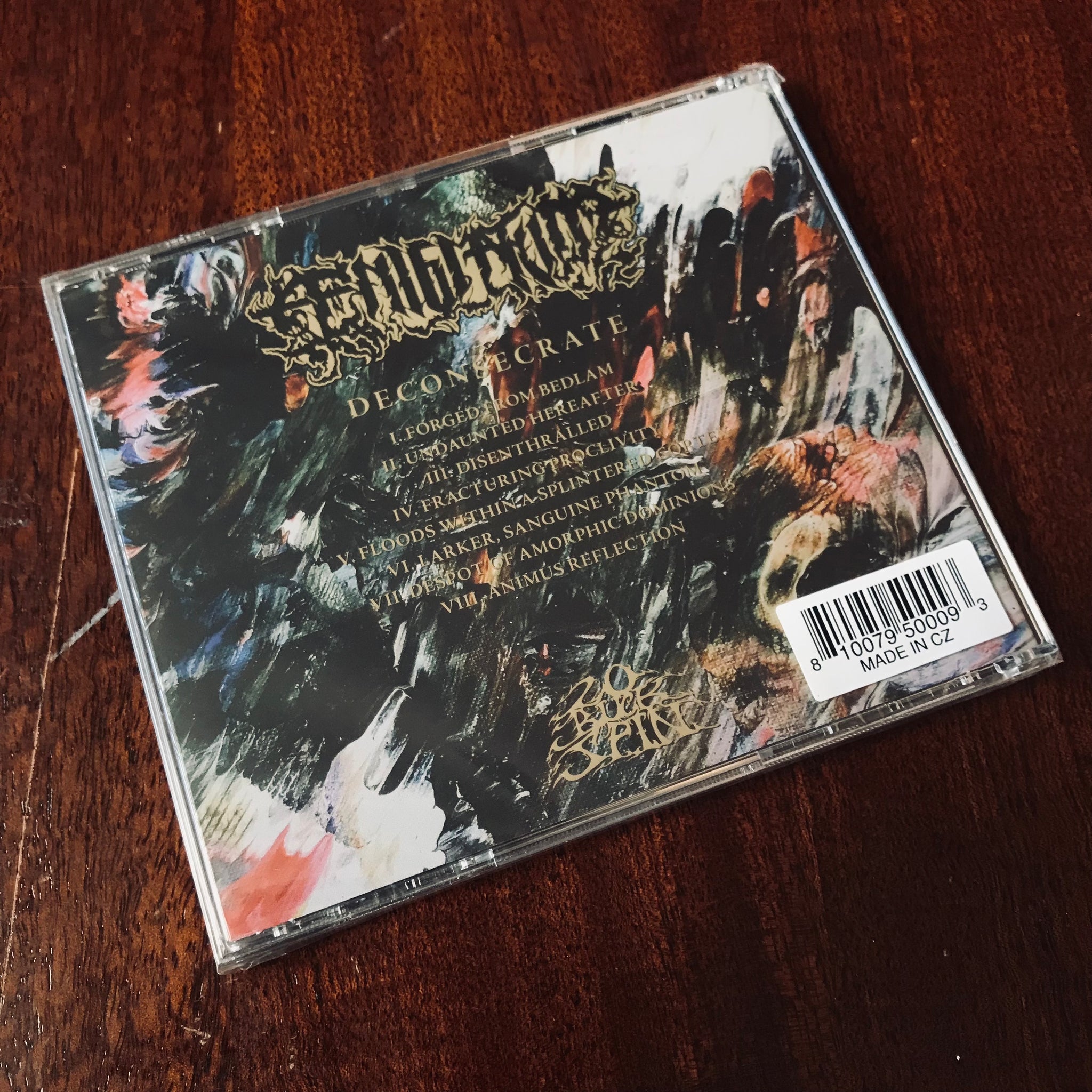 米LP Aenigmatum Deconsecrate SPIN138 20 Buck Spin /00260 Aenigmatum - Deconsecrate (20 Buck Spin, 2021, Clear with
